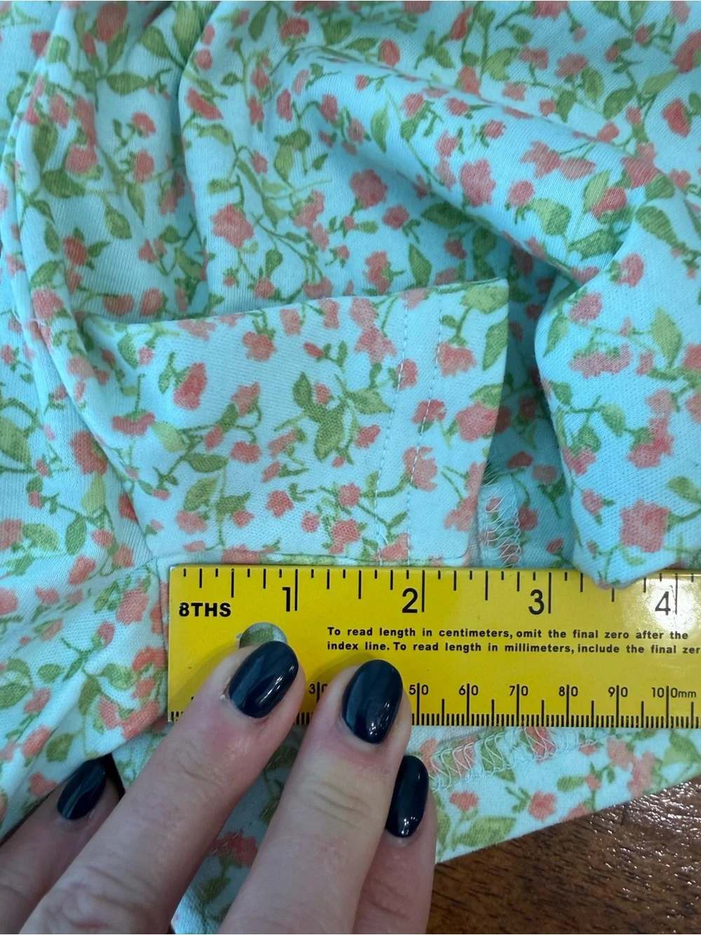 Eyelet & Ivy Girls Ruffle Floral Romper Mint Pink Ditsy Green Size 14